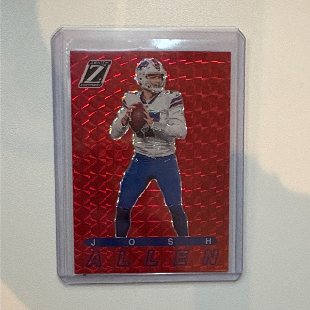 ❤️Josh Allen Red 2023 Panini Zenith football card